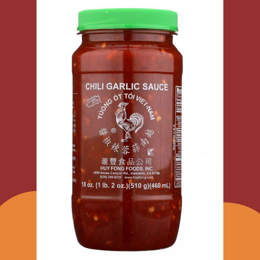 Huy Fong Sriracha Hot Chili Garlic Sauce - 18 oz